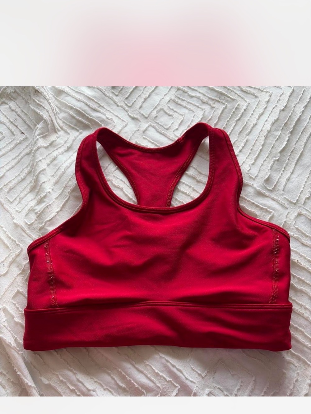 DSG Red Racerback Sports Bra